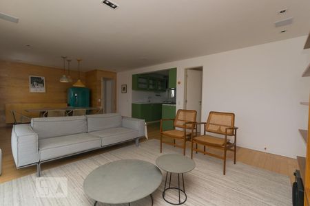 Apartamento para alugar com 108m², 2 quartos e 3 vagasSala