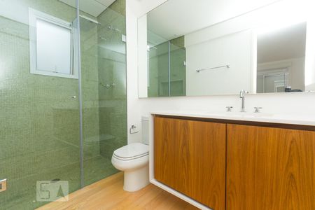 Apartamento para alugar com 108m², 2 quartos e 3 vagasBanheiro da suíte 2
