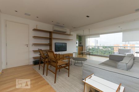 Apartamento para alugar com 108m², 2 quartos e 3 vagasSala