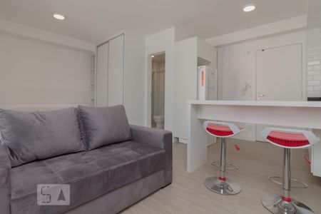 Sala de apartamento para alugar com 1 quarto, 40m² em Vila Andrade, São Paulo