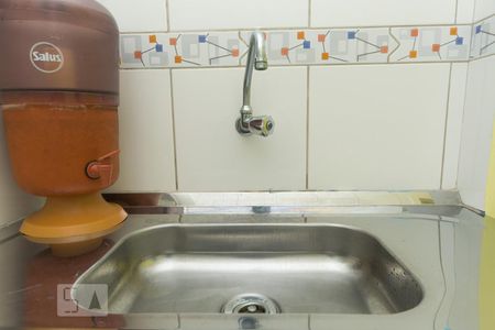 Studio para alugar com 36m², 1 quarto e sem vagaDetalhe da cozinha