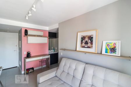 Sala de apartamento para alugar com 1 quarto, 42m² em Vila Anglo Brasileira , São Paulo