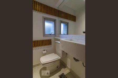 Banheiro de apartamento para alugar com 1 quarto, 47m² em Lourdes, Belo Horizonte