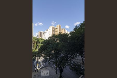 Vista da Varanda de apartamento para alugar com 1 quarto, 47m² em Lourdes, Belo Horizonte
