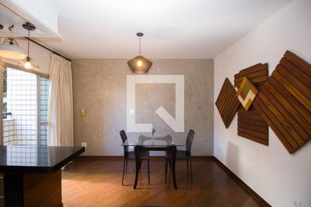 Sala de apartamento à venda com 1 quarto, 47m² em Lourdes, Belo Horizonte