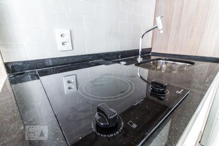 Cozinha de kitnet/studio para alugar com 1 quarto, 34m² em Barra Funda, São Paulo