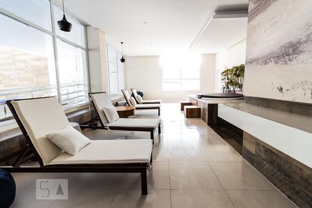 Studio para alugar com 34m², 1 quarto e 1 vagaPiscina