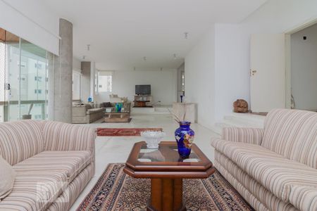 Sala de apartamento para alugar com 4 quartos, 280m² em Jardim Fonte do Morumbi, São Paulo