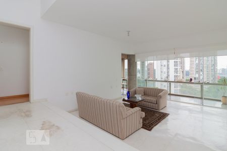 Sala de apartamento para alugar com 4 quartos, 280m² em Jardim Fonte do Morumbi, São Paulo