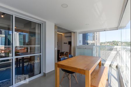 Varanda de apartamento à venda com 1 quarto, 45m² em Pinheiros, São Paulo