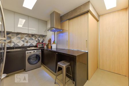 Sala de apartamento à venda com 1 quarto, 45m² em Pinheiros, São Paulo