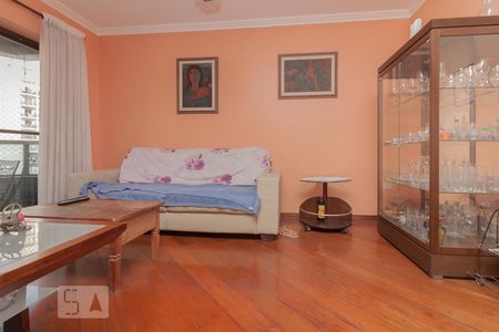Sala de apartamento para alugar com 3 quartos, 95m² em Vila Indiana, São Paulo