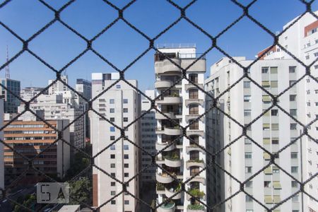 Vista de apartamento para alugar com 1 quarto, 65m² em Cerqueira César, São Paulo