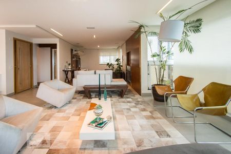 Sala de apartamento para alugar com 2 quartos, 170m² em Jardim, Santo André