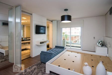 Suíte 1 de apartamento para alugar com 2 quartos, 170m² em Jardim, Santo André