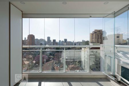 Varanda de kitnet/studio para alugar com 1 quarto, 33m² em Aclimação, São Paulo