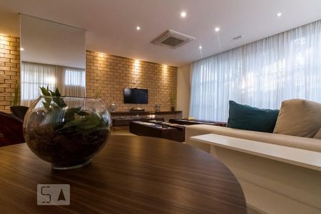 Studio à venda com 50m², 1 quarto e 1 vagaSalão de festas