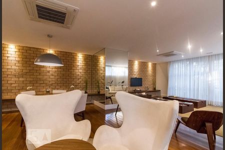 Studio à venda com 50m², 1 quarto e 1 vagaSalão de festas