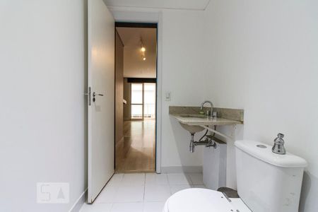 Studio à venda com 50m², 1 quarto e 1 vagaBanheiro social 