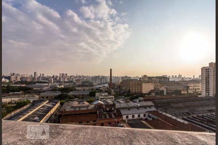 Studio à venda com 50m², 1 quarto e 1 vagaVista do terraço da piscina 