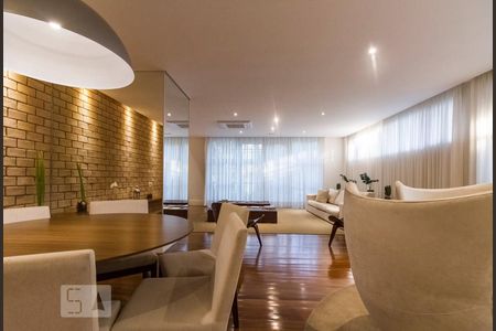 Studio à venda com 50m², 1 quarto e 1 vagaSalão de festas