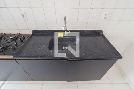 Apartamento para alugar com 45m², 2 quartos e sem vaga Apartamento para alugar com 45m², 2 quartos e sem vagaDetalhe - Cozinha
