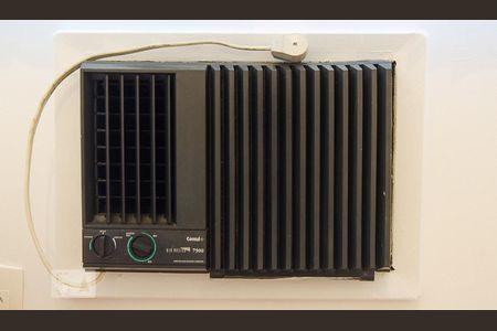 Apartamento para alugar com 120m², 3 quartos e 1 vagaDetalhe ar condicionado do quarto 1