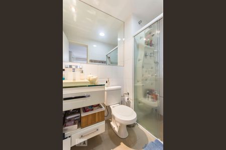 Banheiro Suite de apartamento para alugar com 1 quarto, 56m² em Cidade Monções, São Paulo