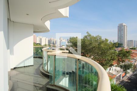 Varanda da Sala de apartamento para alugar com 4 quartos, 156m² em Tatuapé, São Paulo