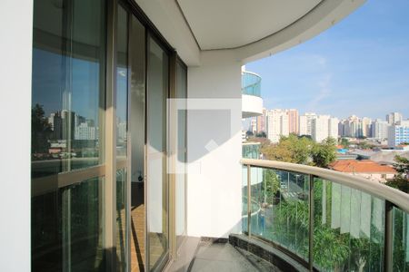 Varanda da Sala de apartamento para alugar com 4 quartos, 156m² em Tatuapé, São Paulo