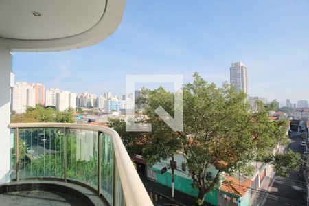 Varanda da Sala de apartamento para alugar com 4 quartos, 156m² em Tatuapé, São Paulo