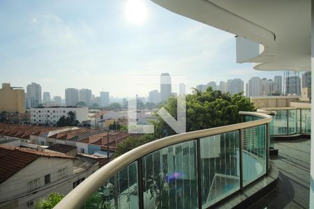 Varanda da Sala de apartamento para alugar com 4 quartos, 156m² em Tatuapé, São Paulo