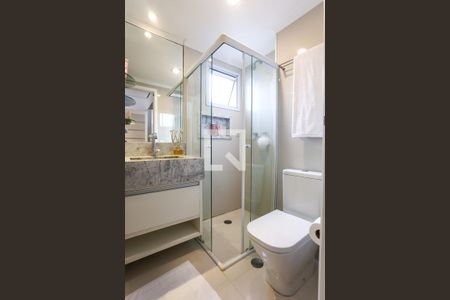 Apartamento para alugar com 75m², 1 quarto e 1 vaga Apartamento para alugar com 75m², 1 quarto e 1 vagaBanheiro da Suíte 1