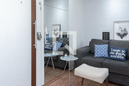 Sala de apartamento para alugar com 1 quarto, 40m² em Vila Augusta, Guarulhos