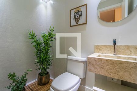 Banheiro Social de apartamento para alugar com 1 quarto, 72m² em Tamboré, Barueri
