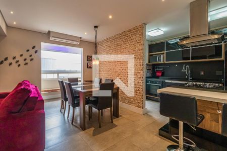 Sala de apartamento para alugar com 1 quarto, 72m² em Tamboré, Barueri