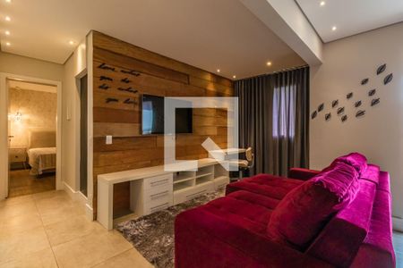 Sala de apartamento para alugar com 1 quarto, 72m² em Tamboré, Barueri