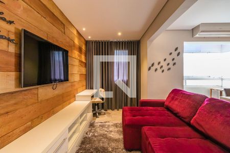 Sala de apartamento para alugar com 1 quarto, 72m² em Tamboré, Barueri