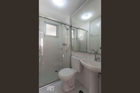 Banheiro social de apartamento para alugar com 2 quartos, 58m² em Vila Vermelha, São Paulo