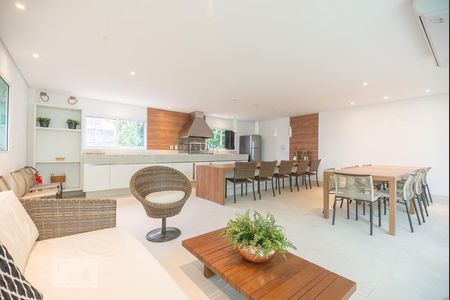 Studio para alugar com 33m², 1 quarto e 1 vagaChurrasqueira