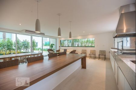 Studio para alugar com 33m², 1 quarto e 1 vagaChurrasqueira