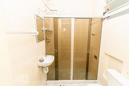 Banheiro social - 1 de Apartamento com 1 quarto, 38m² Flamengo