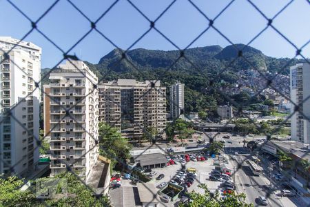 Vista Sala de apartamento à venda com 4 quartos, 206m² em São Conrado, Rio de Janeiro