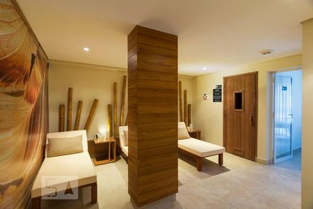 Apartamento à venda com 46m², 1 quarto e 1 vagaSAUNA