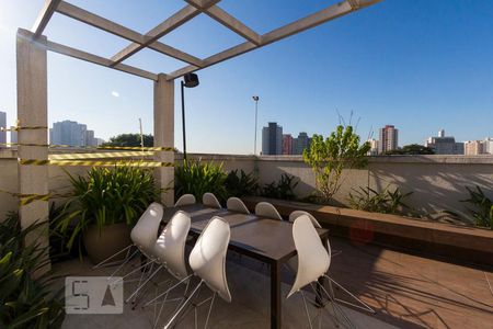 Apartamento à venda com 46m², 1 quarto e 1 vagaÁREA CHURRASQUEIRA