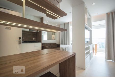Sala/Suíte de kitnet/studio para alugar com 1 quarto, 33m² em Brooklin Paulista, São Paulo