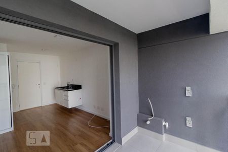 Studio para alugar com 31m², 1 quarto e sem vagaVaranda