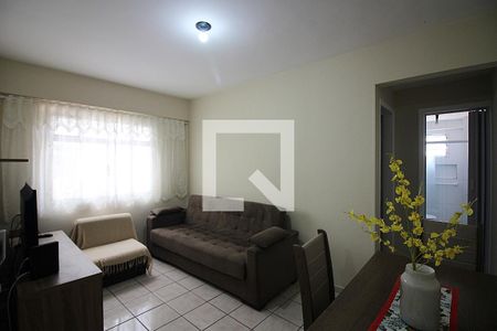 Sala  de apartamento para alugar com 1 quarto, 50m² em Rudge Ramos, São Bernardo do Campo