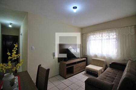 Sala  de apartamento para alugar com 1 quarto, 50m² em Rudge Ramos, São Bernardo do Campo