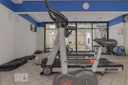 Apartamento para alugar com 40m², 1 quarto e 1 vaga Apartamento para alugar com 40m², 1 quarto e 1 vagaAcademia